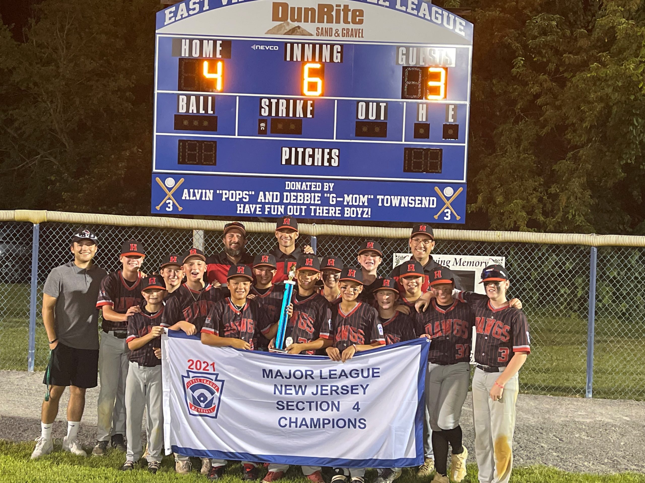 Little League champions in Majors and AAA